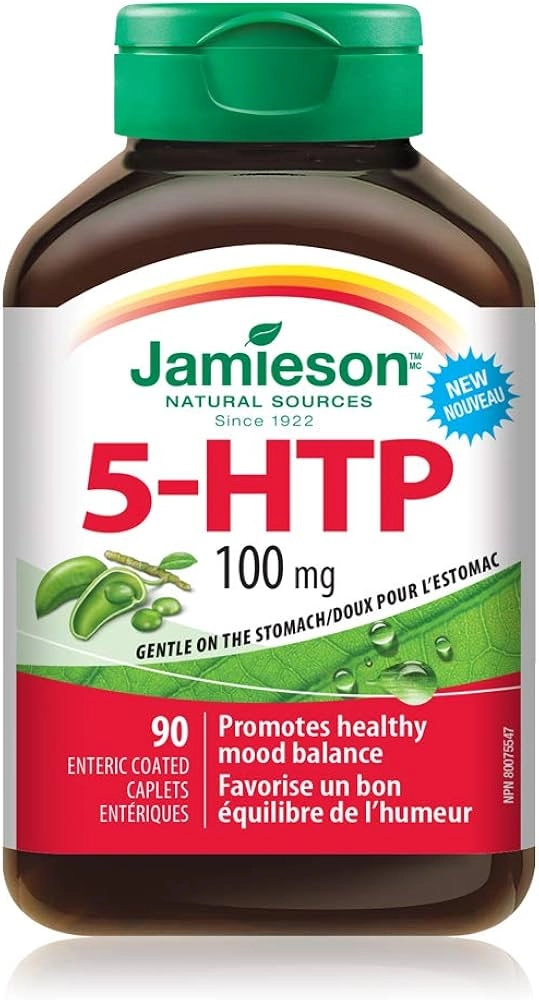 5-هیدروکسی تریپتوفان جمیسون 100 میلی گرم 90 عدد Jamieson 5-HTP