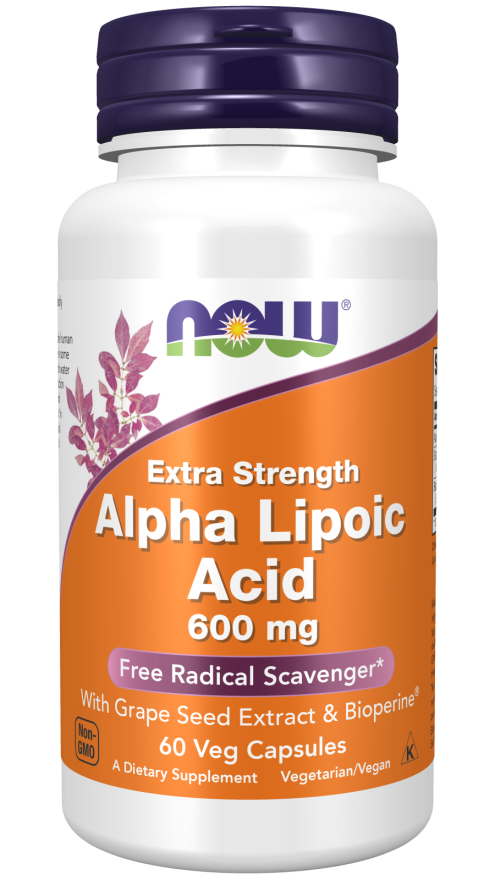 آلفا لیپوئیک اسید ناو فودز 60 عددیAlpha Lipoic Acid,now
