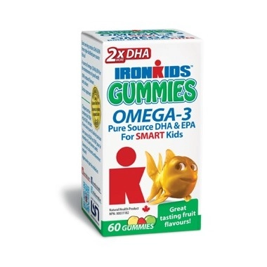 امگا۳ کودکان ۲۰۰عددی IronKids Gummies Omega-3’s for Smart Kids