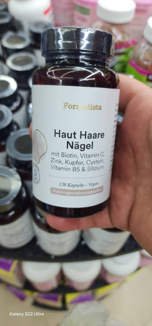 تقویت کننده پوست و مو ناخن فرمولیستا۱۲۰ عددی