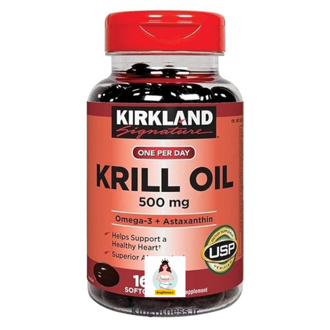 روغن کریل اویل کرکلند Krill Oil Kirkland