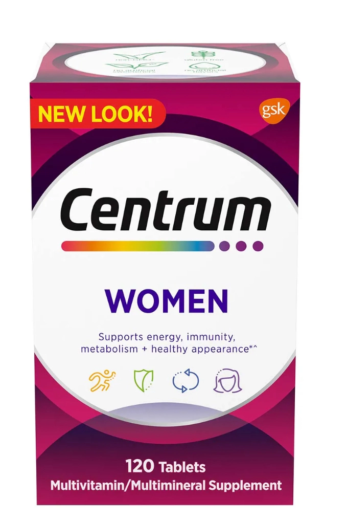 سنتروم مولتی ویتامین زنانه ۹۰ عددی