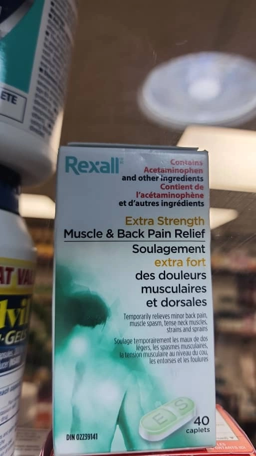 شل کننده عضلات رکسال rexall (۴۰عددی )