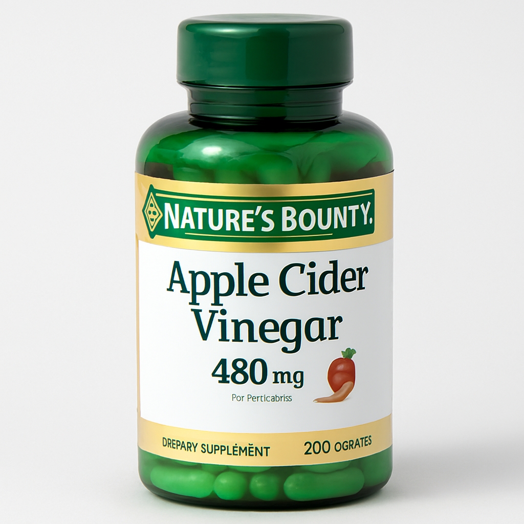 عصاره سرکه سیب نیچر بونتی ۲۰۰ عددی