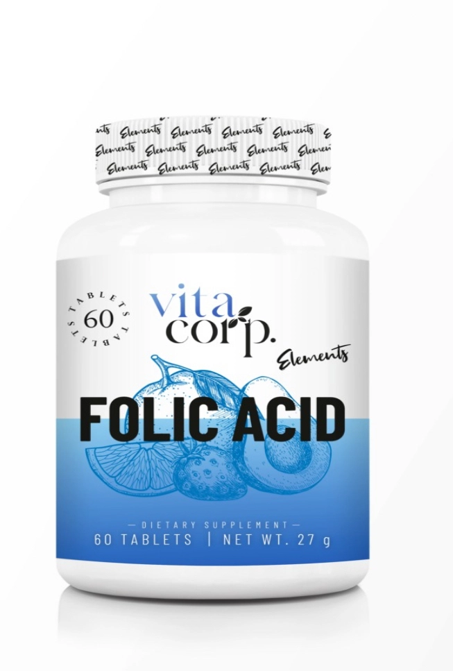 فولیک اسید ویتاکورپ ۶۰عددی