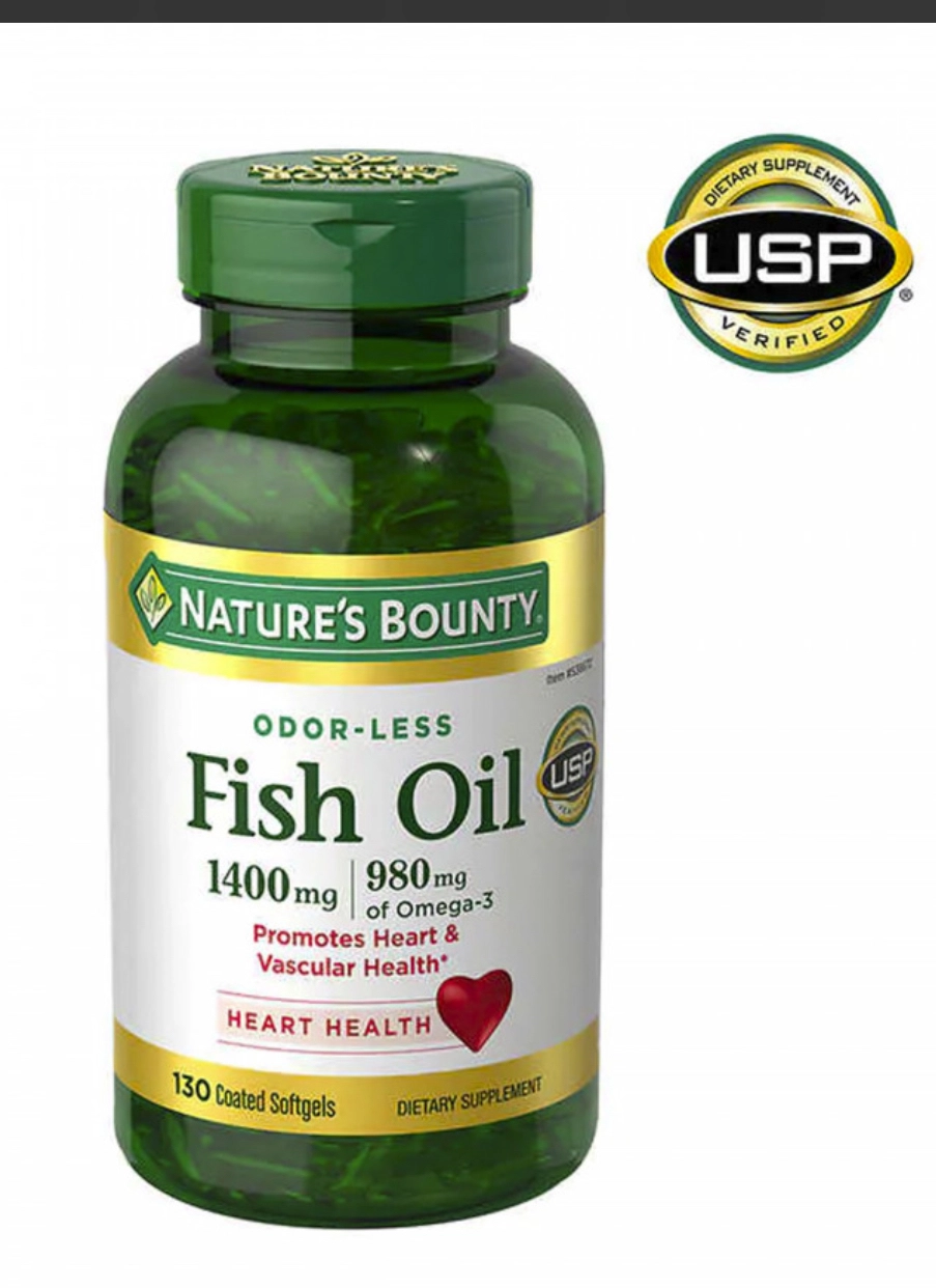 فیش اویل نیچر بونتی ۱۳۰عددی