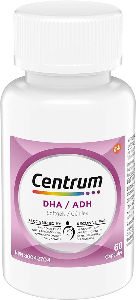 قرص ویتامین پری ناتال centrum، مکمل مولتی ویتامین و مواد معدنی پس از زایمان، ویتامین های ضروری دوران بارداری، 100 عدد