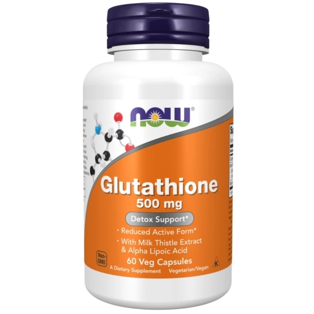 قرص گلوتاتیون روشن کننده پوست ۲۵۰ میلی گرم NOW Gluthatione (60 عددی)