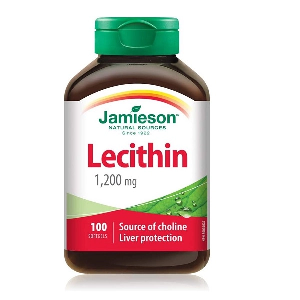 لسیتین جمیسون 1200 میلی گرم 100 عدد lecithin jamieson