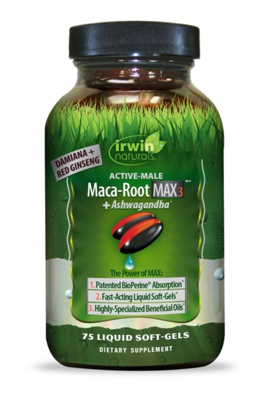 ماکا و آشواگاندا ارواین نچرالز Irwin Naturals (60 عددی)