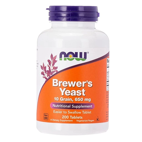 مخمر آبجو ناو(۲۰۰عددی) NOW Brewer’s Yeast