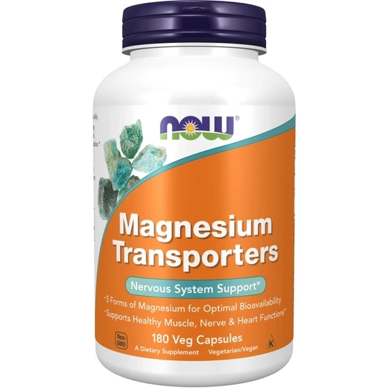 منیزیم ترنسپورترس ناو(۱۸۰عددی) Now Magnesium Transporters