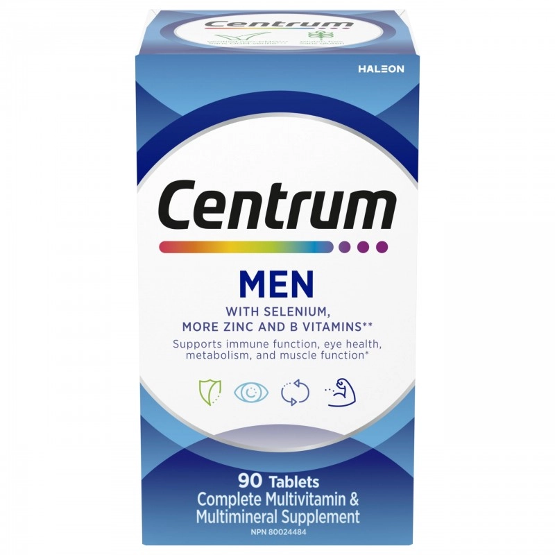 مولتی ویتامین سنتروم آقایان Centrum Man (90 عددی)