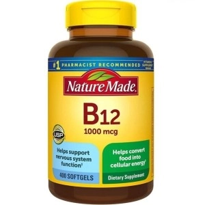 ویتامین B12 1000mcg نیچرمید Nature Made (400 عددی)