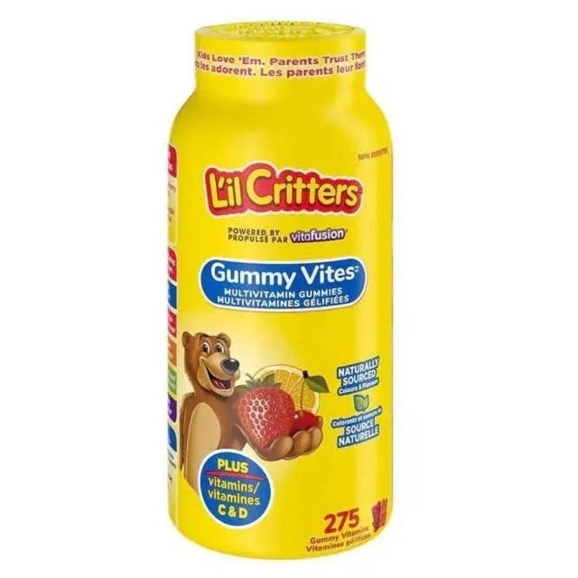 پاستیل مولتی ویتامین کودک L'il Critters (275 عددی)