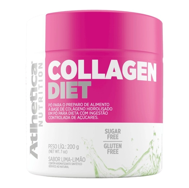 پودر کلاژن دایت اتلتیکا Atlhetica Collagen Diet (200 گرم) محصول کشور برزیل