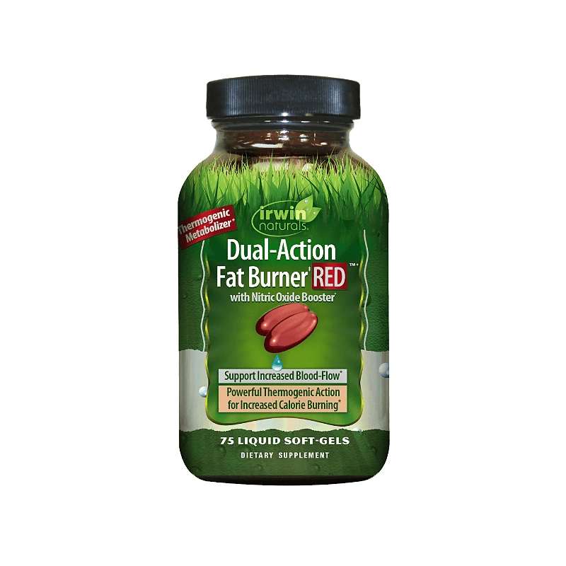 چربی سوز دوگانه قرمز اروین نچرالز Irwin Naturals Dual-Action Fat Burner RED