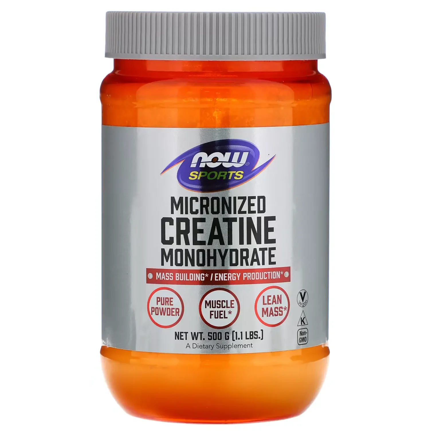 کراتین مونوهیدرات میکرونایز ناو (500 گرمی) micronized-creatine-monohydrate