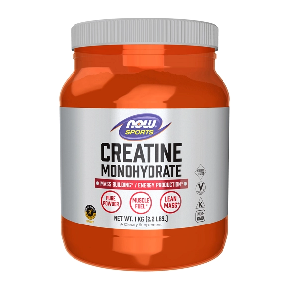 کراتین مونوهیدرات ناو (۱کیلویی)NOW Creatine Monohydrate