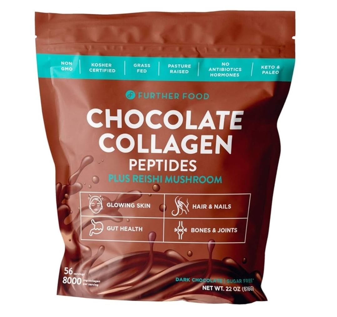 کلاژن شکلاتی فورتر فود +قارچ ریشی