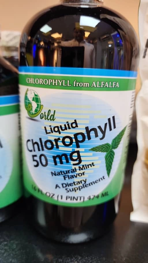 کلروفیل (۵۰میلی گرم) world Liquid Chlorophyll