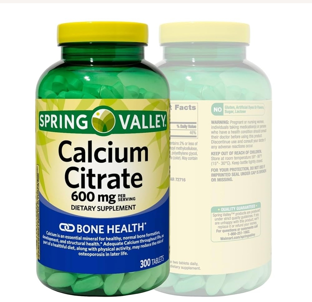 کلسیم سیترات اسپرینگ والی ۳۰۰ عددی