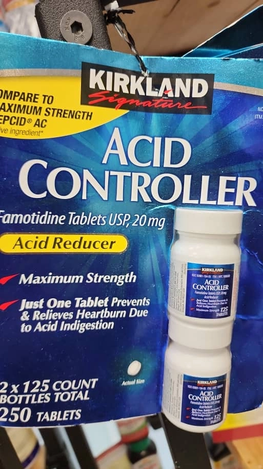 کنترل کننده اسید کرکلند سیگنیچر (فاموتیدین)20 میلی گرم، 250 قرص تاریخ انقضا ۴ ۲۰۲۵