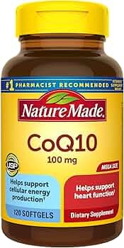 کو آنزیم نیچر مید(۴۰ عددی ) Nature Made CoQ10 100mg