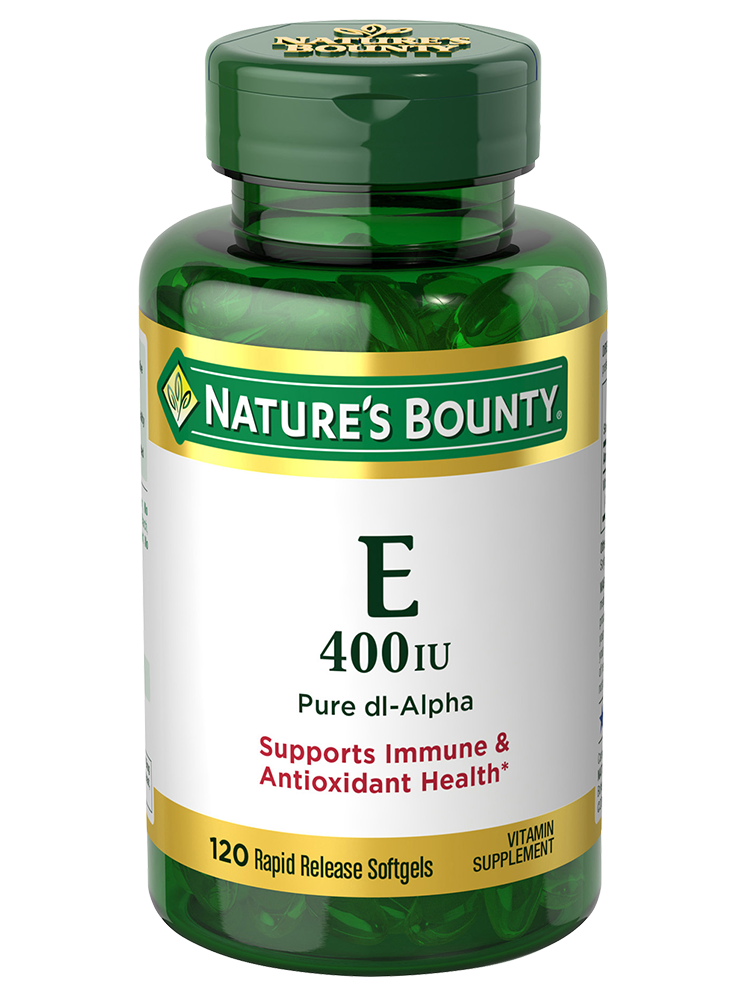 E ویتامین (۲۰۰عدد) vitamin E NATURE'S BOUNT
