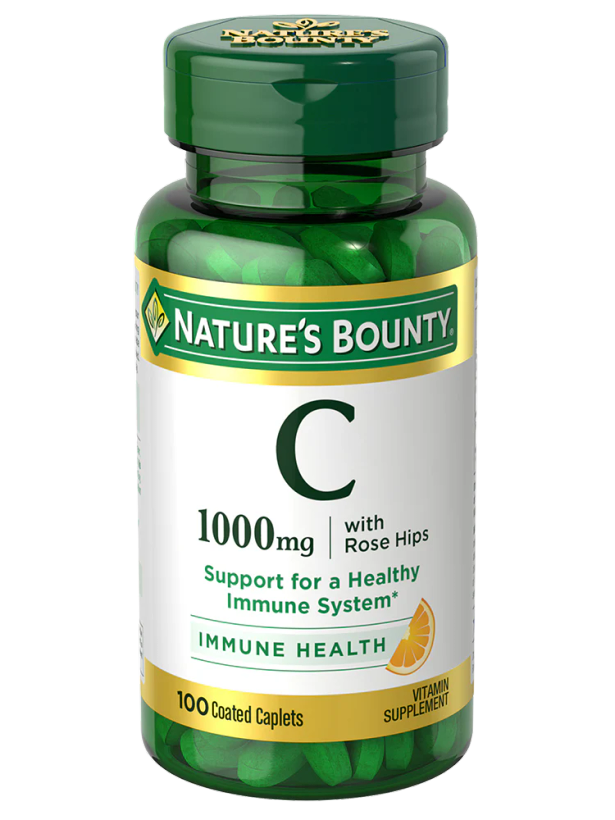 ویتامین سی 1000 میلیگرم نچرالز بونتی – 100 عددNature’s Bounty Vitamin C 1000mg, 100 Caplets
