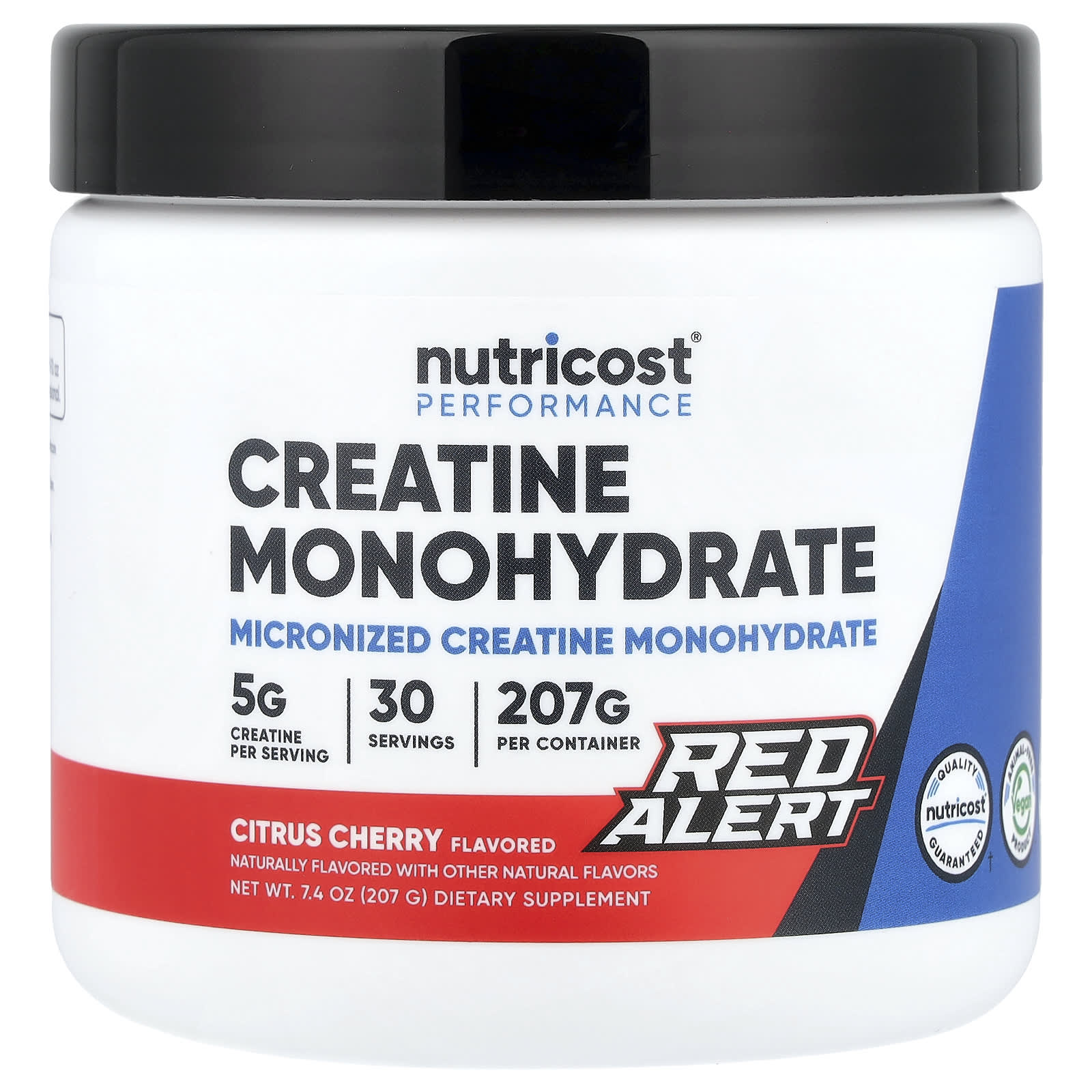 کراتین مونوهیدرات ناتری کاستNutricost Performance, Creatine + Energy, Watermelon, 9 oz (252 g)