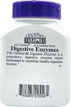 آنزیم گوارشی سنتری (۶۰عددی)21st Century Digestive Enzymes