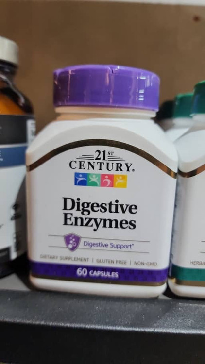 آنزیم گوارشی سنتری (۶۰عددی)21st Century Digestive Enzymes