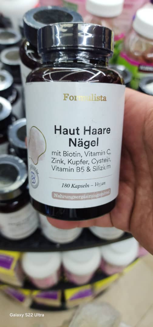 تقویت کننده پوست و مو ناخن فرمولیستا ۱۸۰ عددی