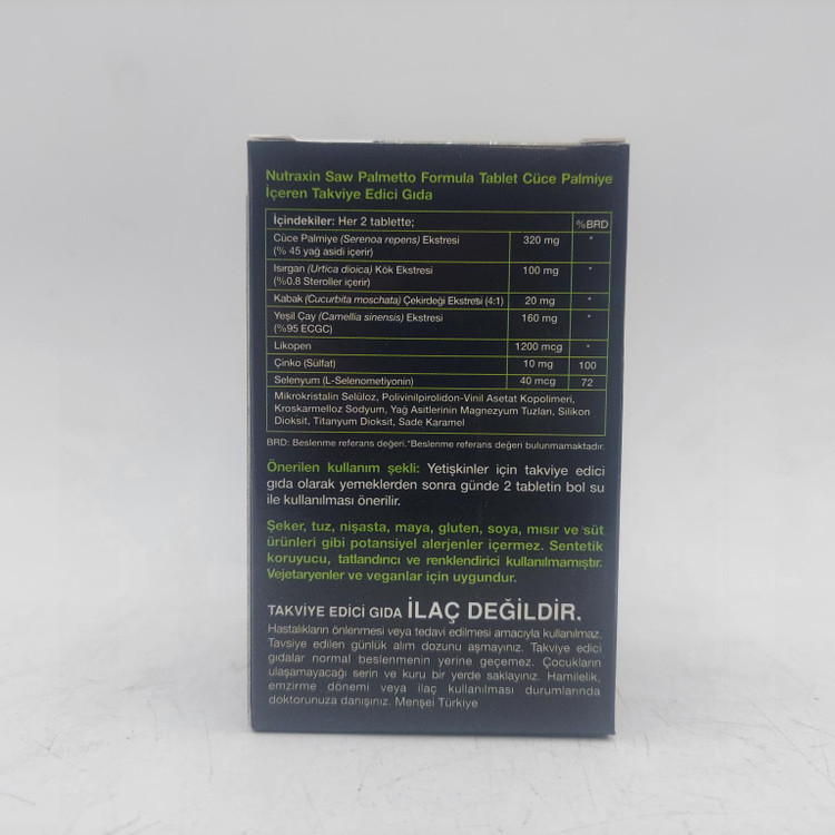 ساوپالمتو فورمولا نوتراکسین Nutraxin Saw Plametto Formula