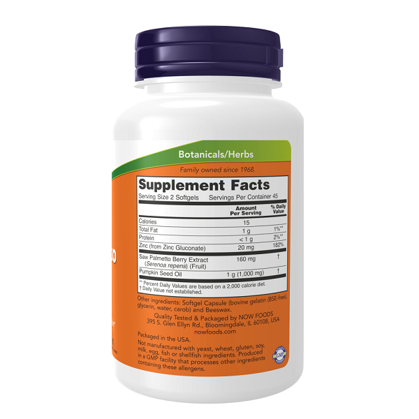 ساوپالمتو ناو NOW Saw Palmetto Extra (۹۰عددی)