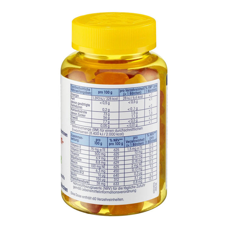قرص 60 عددی مولتی ویتامین Mivolis Multivitamin-Barchen FUR KINDER