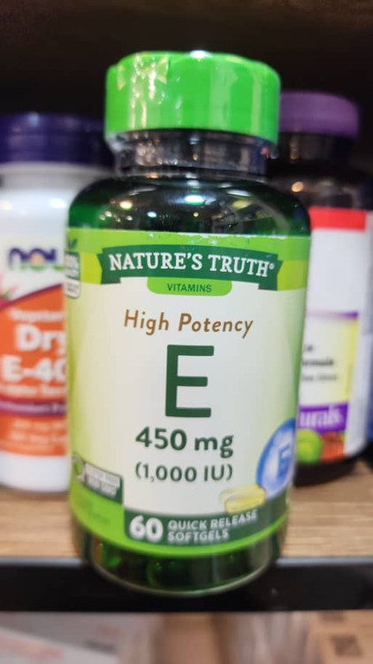 ویتامین ای نیچرز تریث (۶۰عددی )Nature’s Truth Vitamin E 1000IU