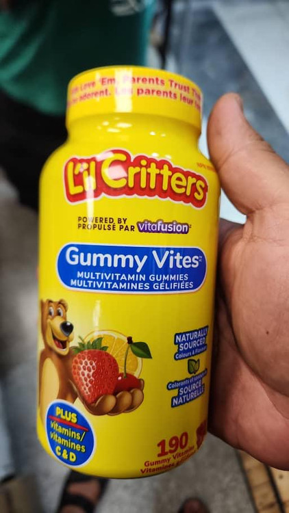 پاستیل مولتی ویتامین کودک L'il Critters (275 عددی)