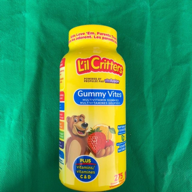 پاستیل مولتی ویتامین کودک L'il Critters (275 عددی)