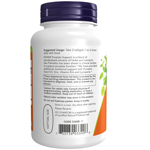 پروستات ساپورت ناو ۹۰عددی NOW Prostate Support