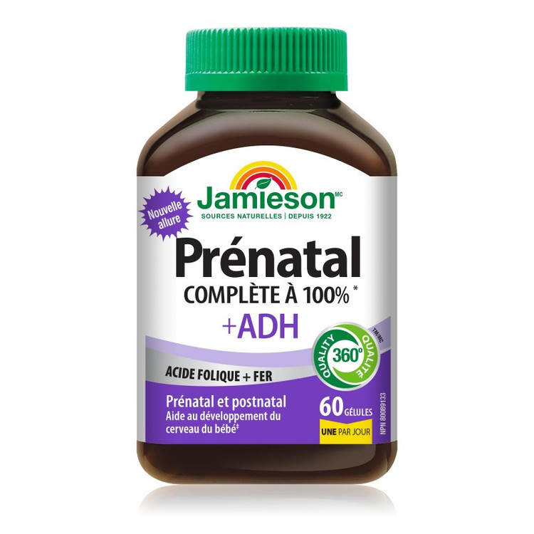 پریناتال پاستیل ویتامین دوران بارداری Jamieson Prenatal Gummies جیمیسون (60 عددی)