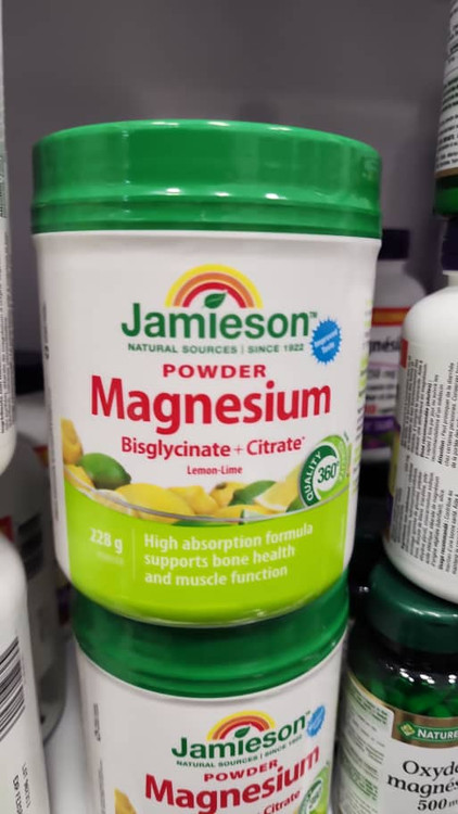 پودر منیزیم جمیسون Jamieson Magnesium ۲۲۸گرم