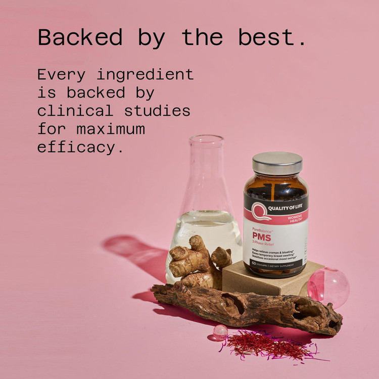 پی ام اس برند کوایلیتی لایف (۶۰عددی)Hormone BalancePMS relief and mood support