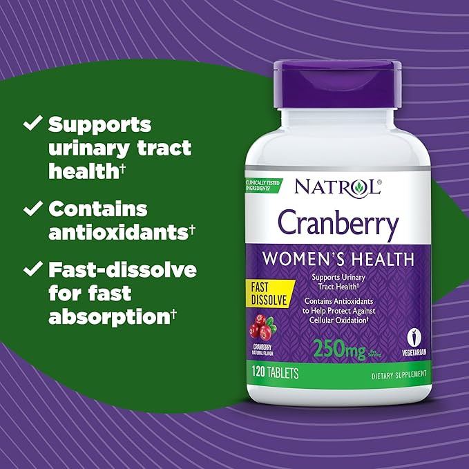 کرنبری ناترول 250 میلی گرم 120 عدد Natrol Cranberry