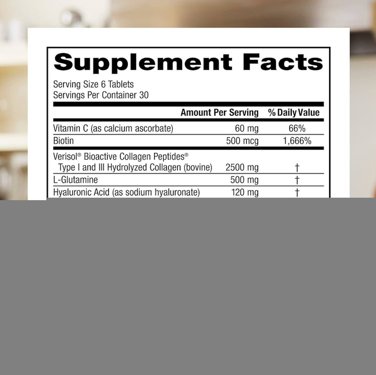 کلاژن با هیالورونیک اسید وبر نچرالز (180 عددی)