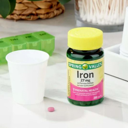 آهن اسپرینگ والی 65 میلی گرم 200 عدد Spring Valley Iron