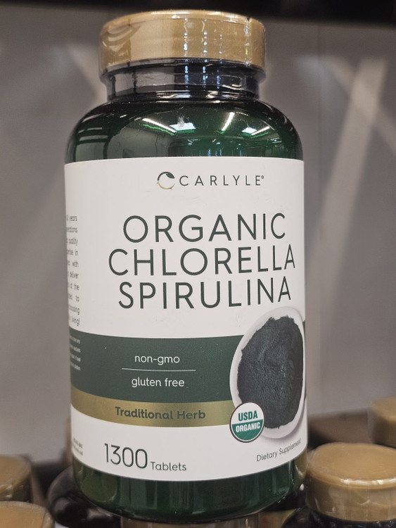 اسپیرولینا کلرلا ارگانیک کارلایل Carlyle Organic Chlorella Spirulina