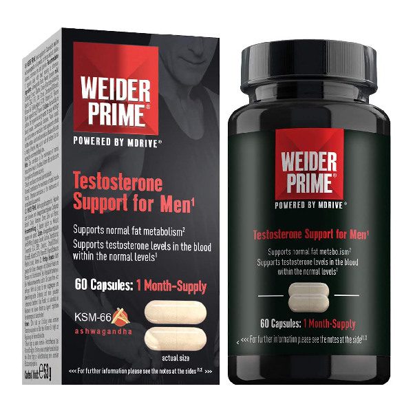تستسترون پرایم ویدر Weider Prime Testosterone Support for Men