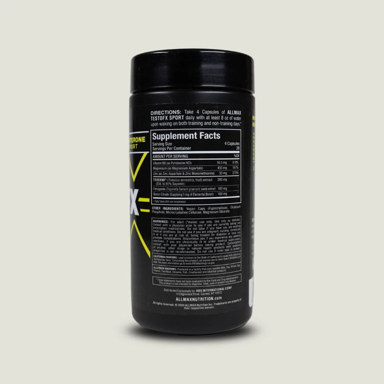 تقویت کننده تستوسترون آلمکس ALLMAX TESTOFX SPORT